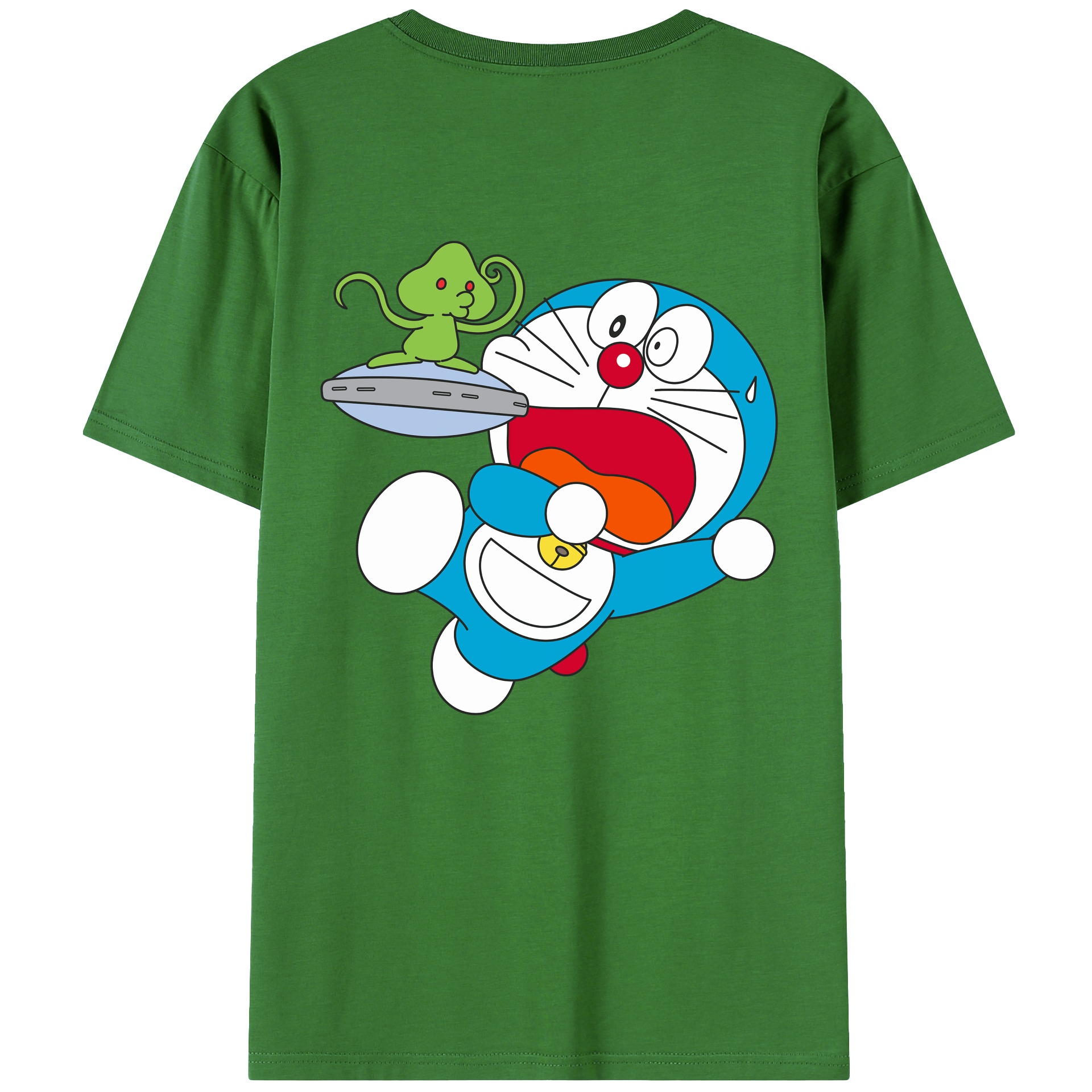 （画像用） ドラえもん Doraemon レディース半袖Tシャツ(バックプリント)